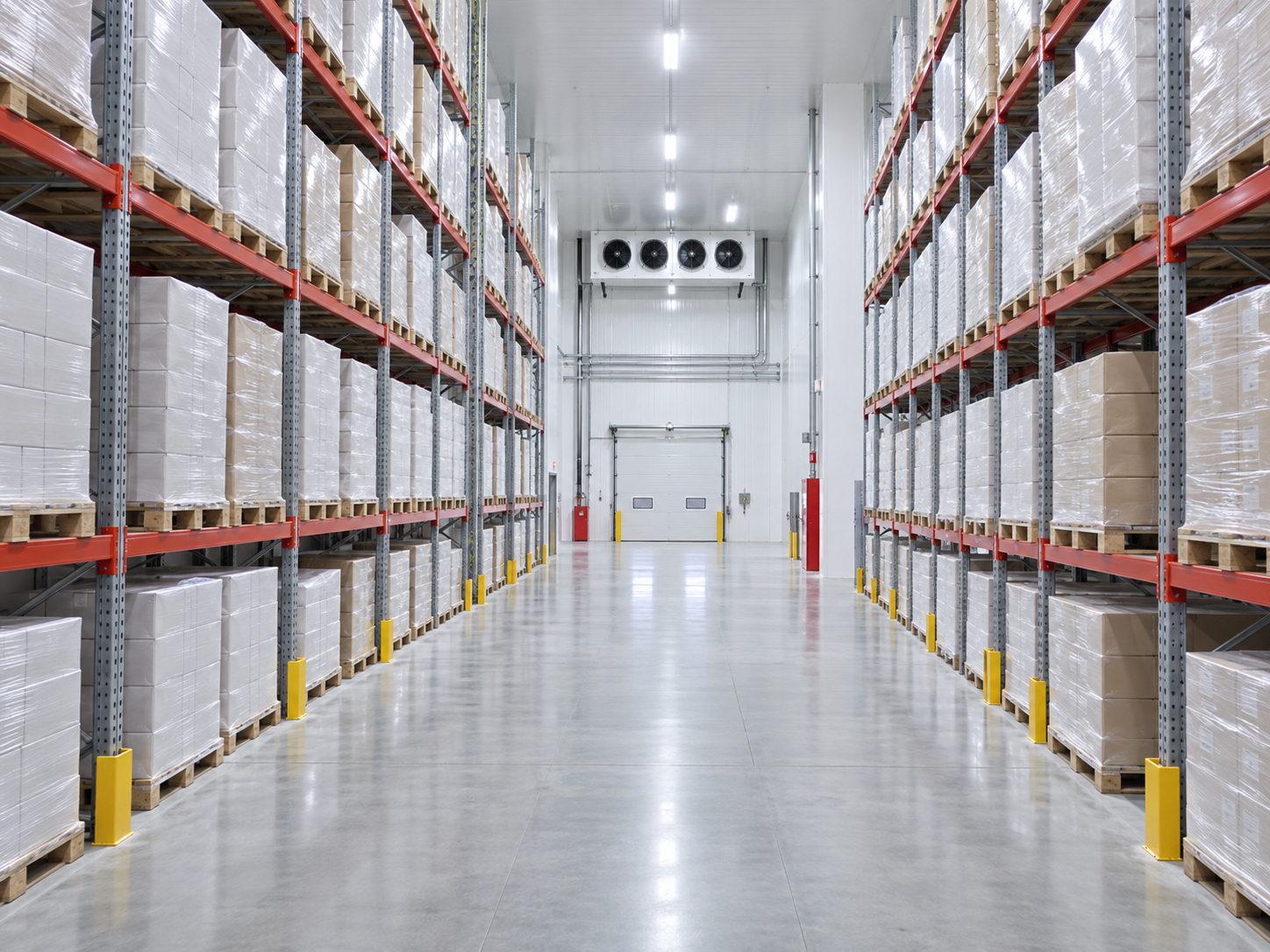 Cold storage interior