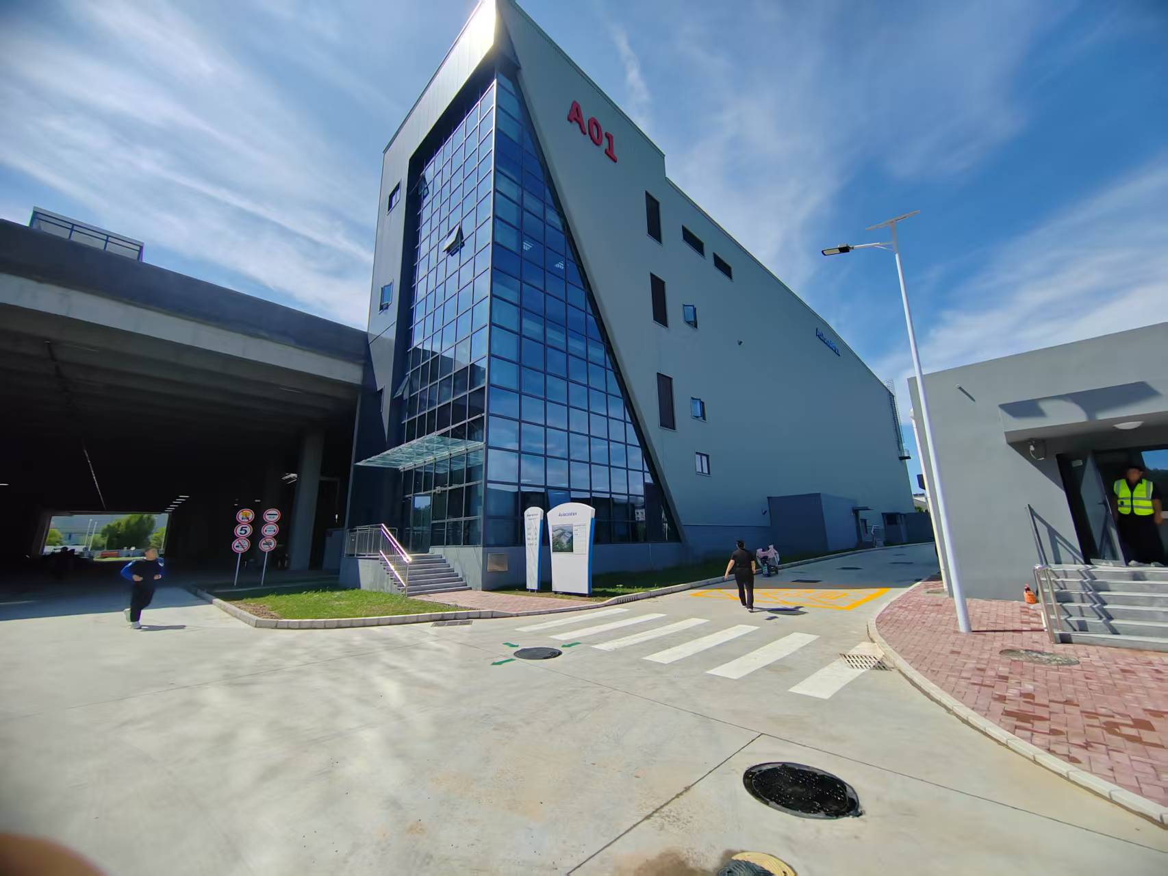 A01 cold storage entrance